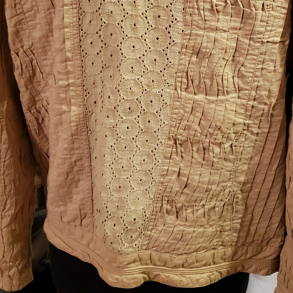 CHEROKEE BEIGE JACKET, SIZE MEDIUM, GREAT CONDITION - Picture 6 of 8